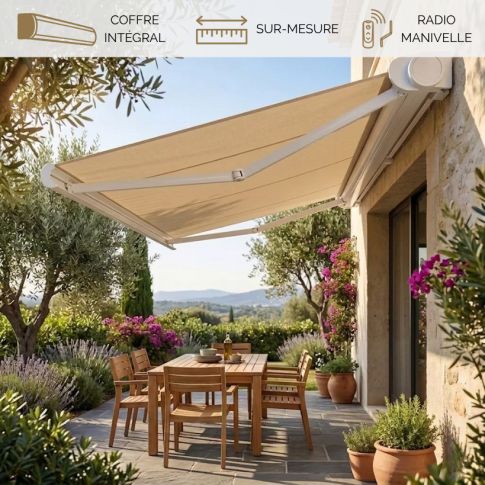 ALTEA - Store banne coffre intégral sur mesure