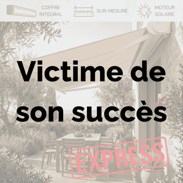 ALTEA - Store banne solaire sur mesure EXPRESS avec coffre